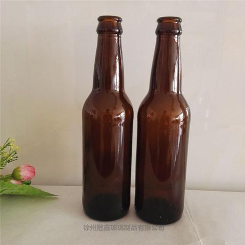 厂家现货批发330ml啤酒瓶 冰酒瓶 洋酒香槟酒棕色玻璃瓶